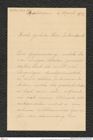 Nachlass Franz Steindachner, Brief von C. M. L. Popta an Franz Steindachner (02.04.1907), Inv.Nr. 403.06, Seite 1